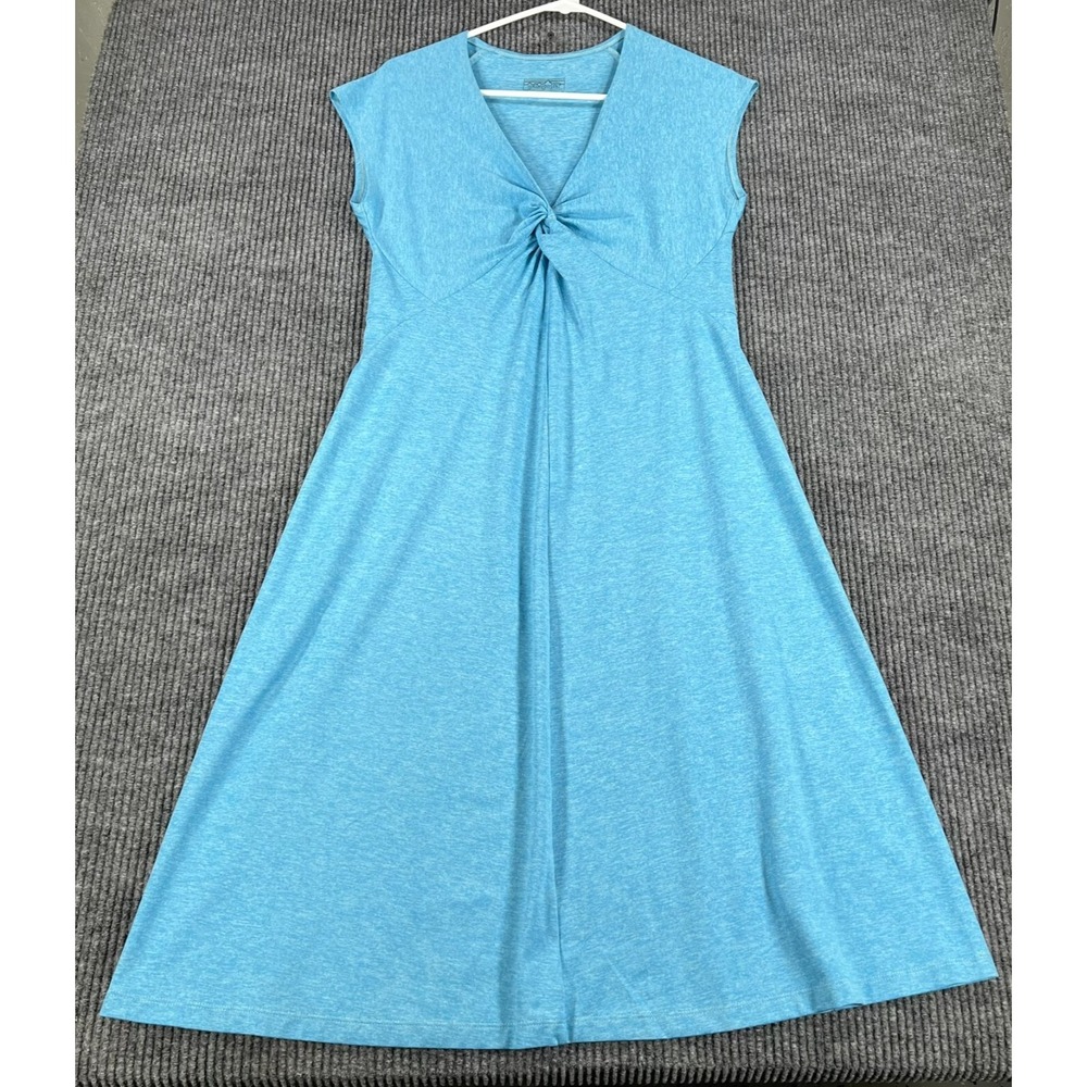 Patagonia Seabrook Bandha Dress Womens Medium Blue Sleeveless Outdoor Casual